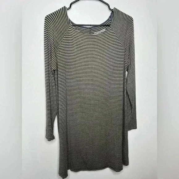 Soft Surroundings Long Sleeve Striped Dress Size Small - Picture 1 of 4